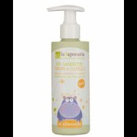 Gel de curatare organic par si corp pentru copii, 190 ml, La Saponaria