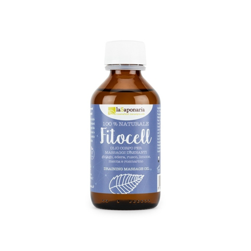 Ulei de masaj 100% natural Fitocell, 100 ml, La Saponaria