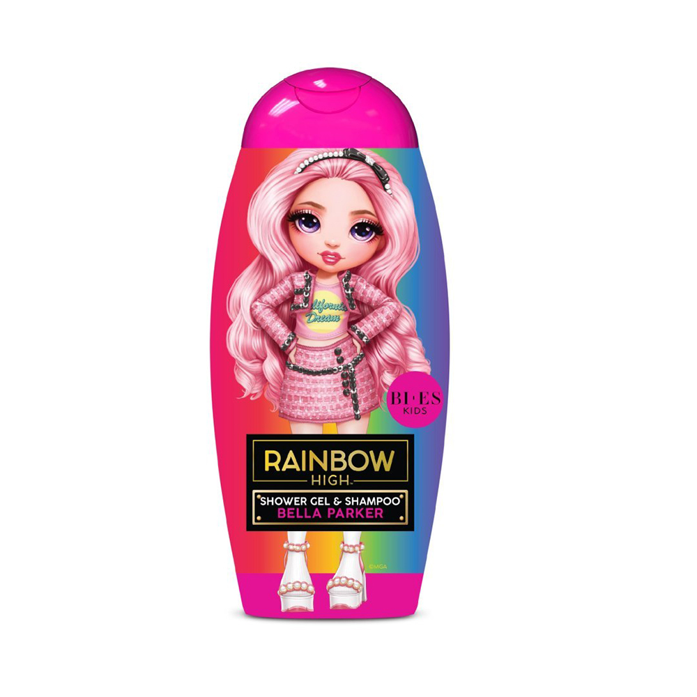 Gel dus & sampon Rainbow HJ Bella Parker, 250 ml, Bi-Es