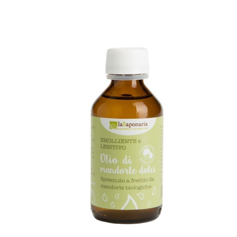 Ulei organic pur de migdale dulci, 100 ml, La Saponaria