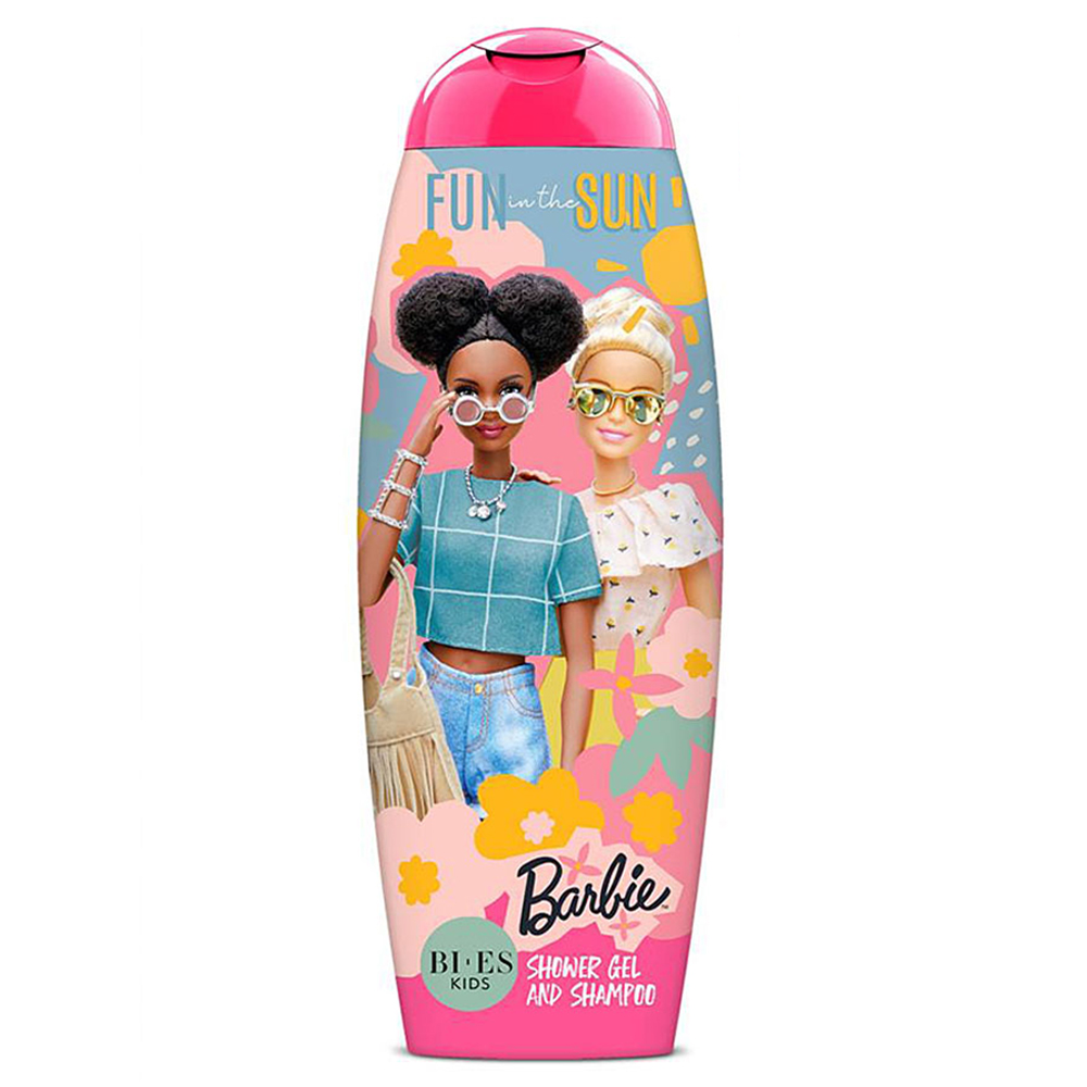 Gel dus & Sampon Barbie Fun In The Sun, 500 ml, Bi-Es