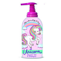 Gel de dus & sampon Unicorn Its A Beautiful Day, 1000 ml, Bi-Es