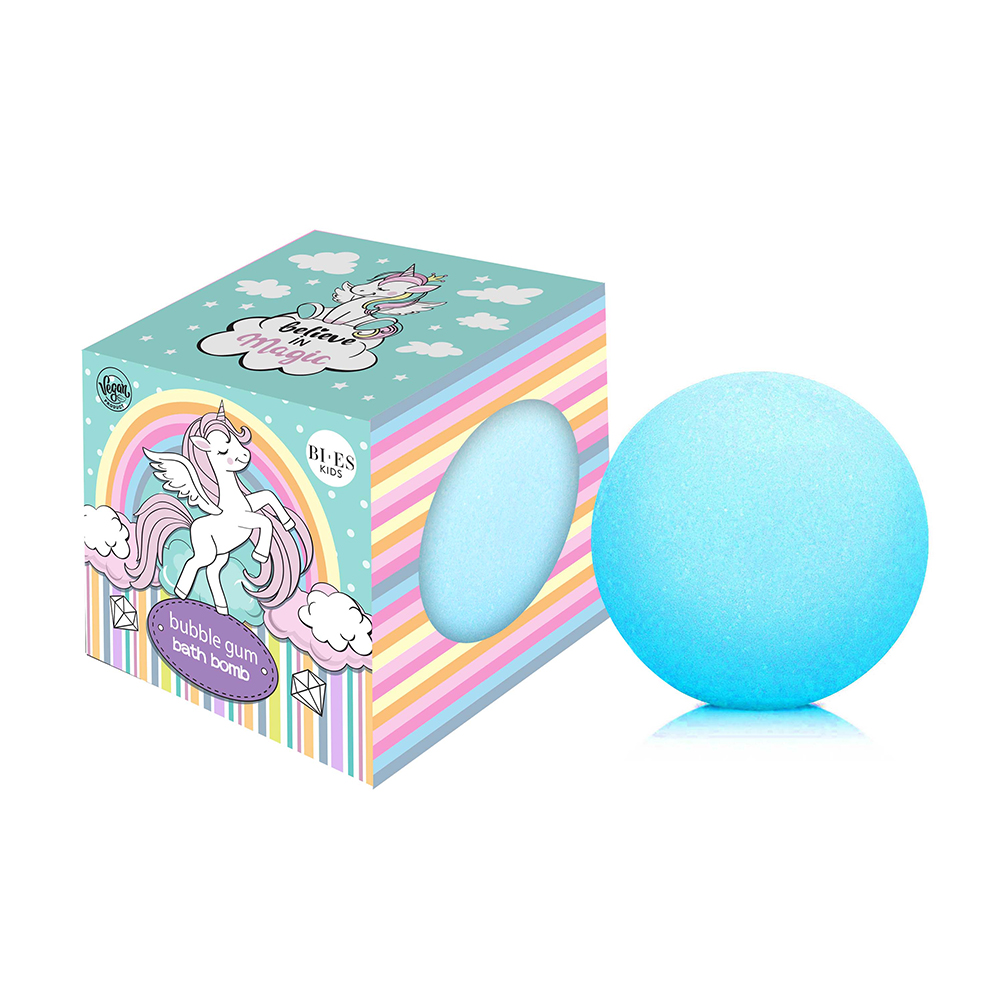 Bomba de baie bubble gum Unicorn, 165 g, Bi-Es