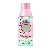 Gel de dus cupcake capsuni Pusheen, 400 ml, Bi-Es