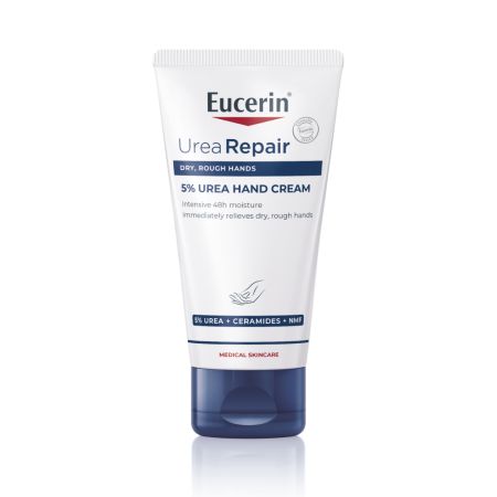 Crema de maini cu 5% uree UreaRepair Plus, 75 ml, Eucerin