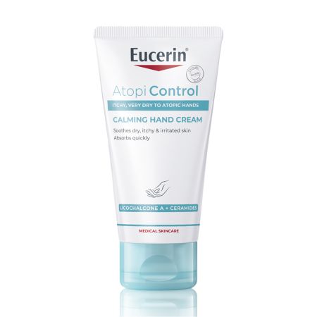 Crema pentru maini AtopiControl, 75 ml, Eucerin