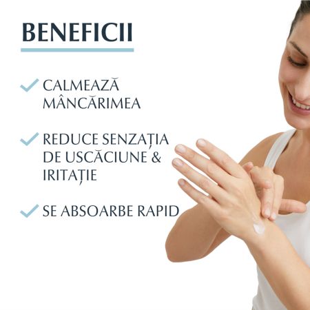 Crema pentru maini Atopi Control, 75 ml, Eucerin 651802