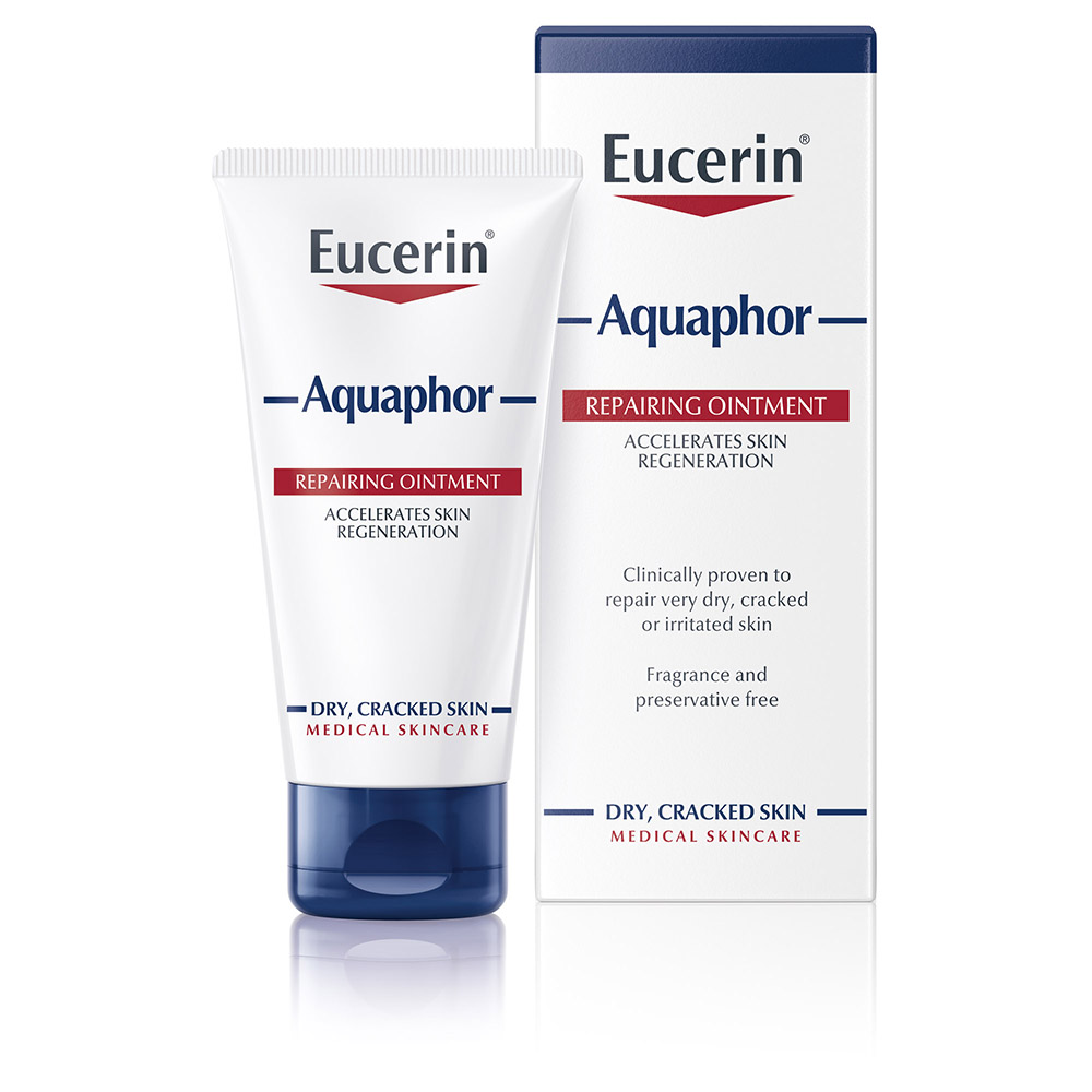 Crema regeneratoare pentru pielea uscata si senUnguent reparator pentru corpsibila Aquaphor, 45 ml, Eucerin