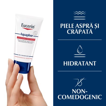 Crema regeneratoare pentru pielea uscata si senUnguent reparator pentru corpsibila Aquaphor, 45 ml, Eucerin 651831