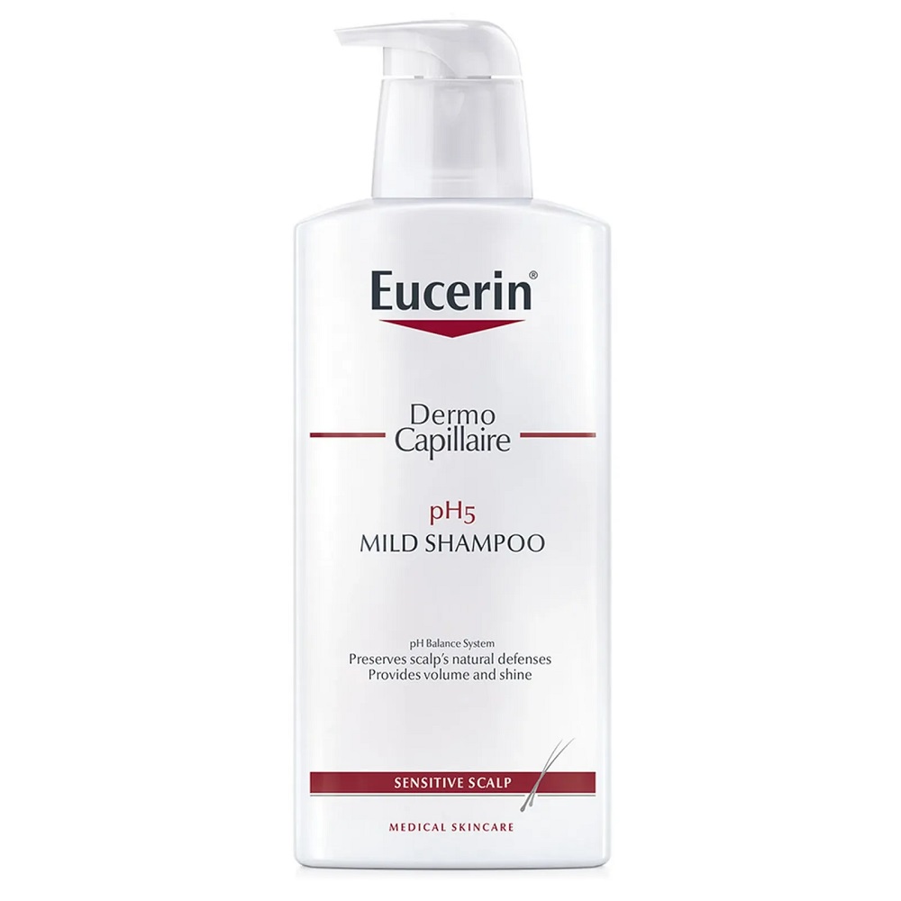 Sampon bland cu pH5 Dermo Capillaire, 400 ml, Eucerin