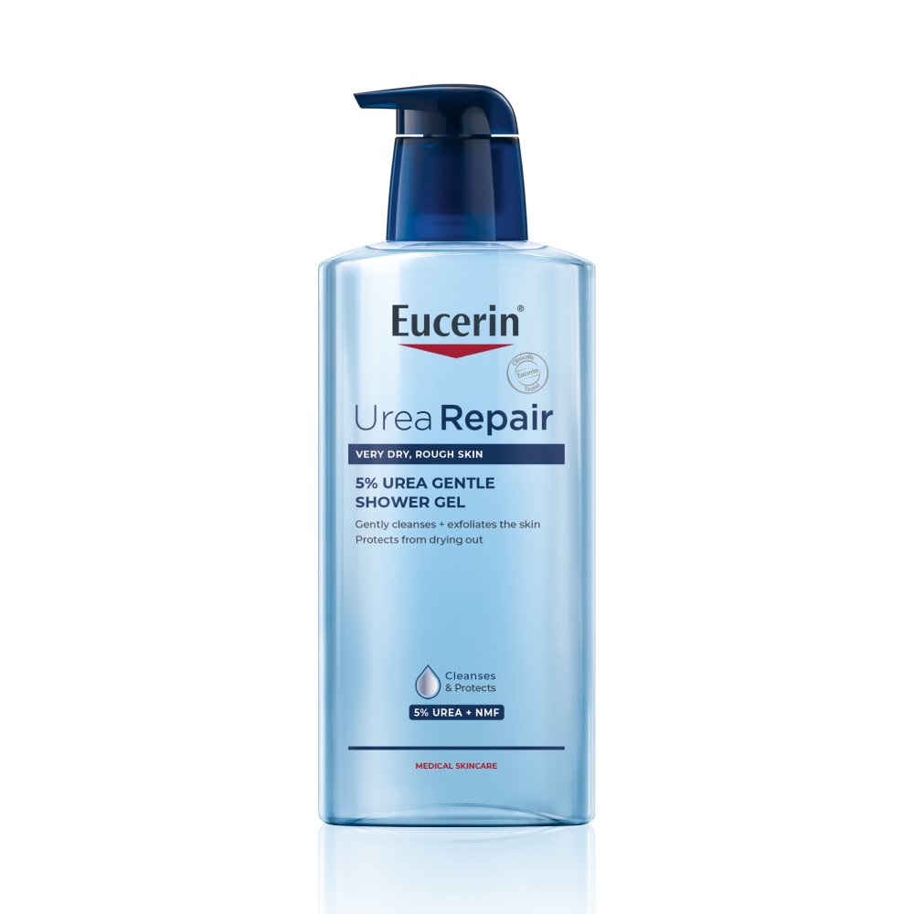 Gel de dus reparator cu 5% uree Urea Repair, 400 ml, Eucerin