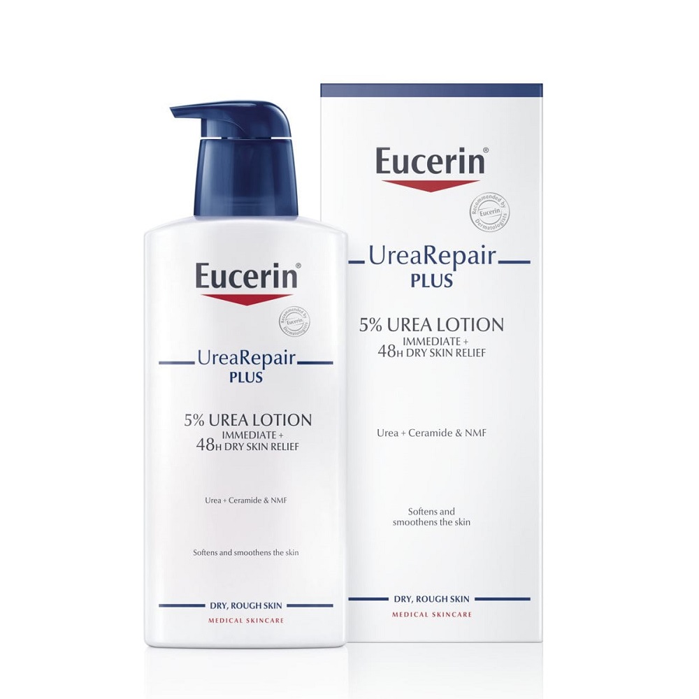 Lotiune de corp parfumata cu 5% uree Urea Repair Plus, 400 ml, Eucerin