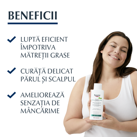 Sampon impotriva matretii Dermo Capillaire, 250 ml, Eucerin 651822