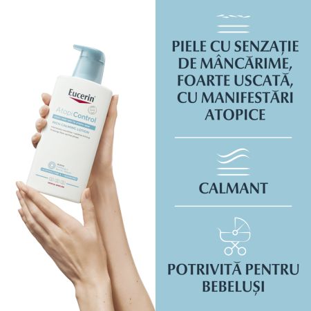 Lotiune pentru corp AtopiControl, 400 ml, Eucerin 651783