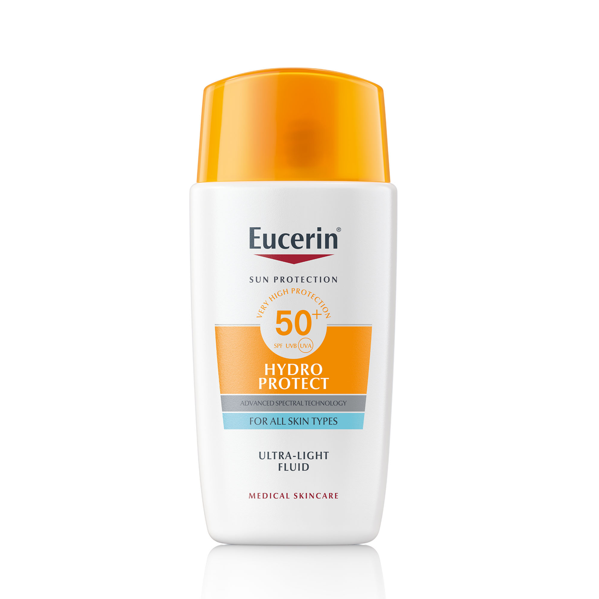 Crema de fata cu SPF50+ Sun Protection Hydro Protect, 50 ml, Eucerin