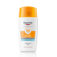 Crema de fata cu SPF50+ Sun Protection Hydro Protect, 50 ml, Eucerin