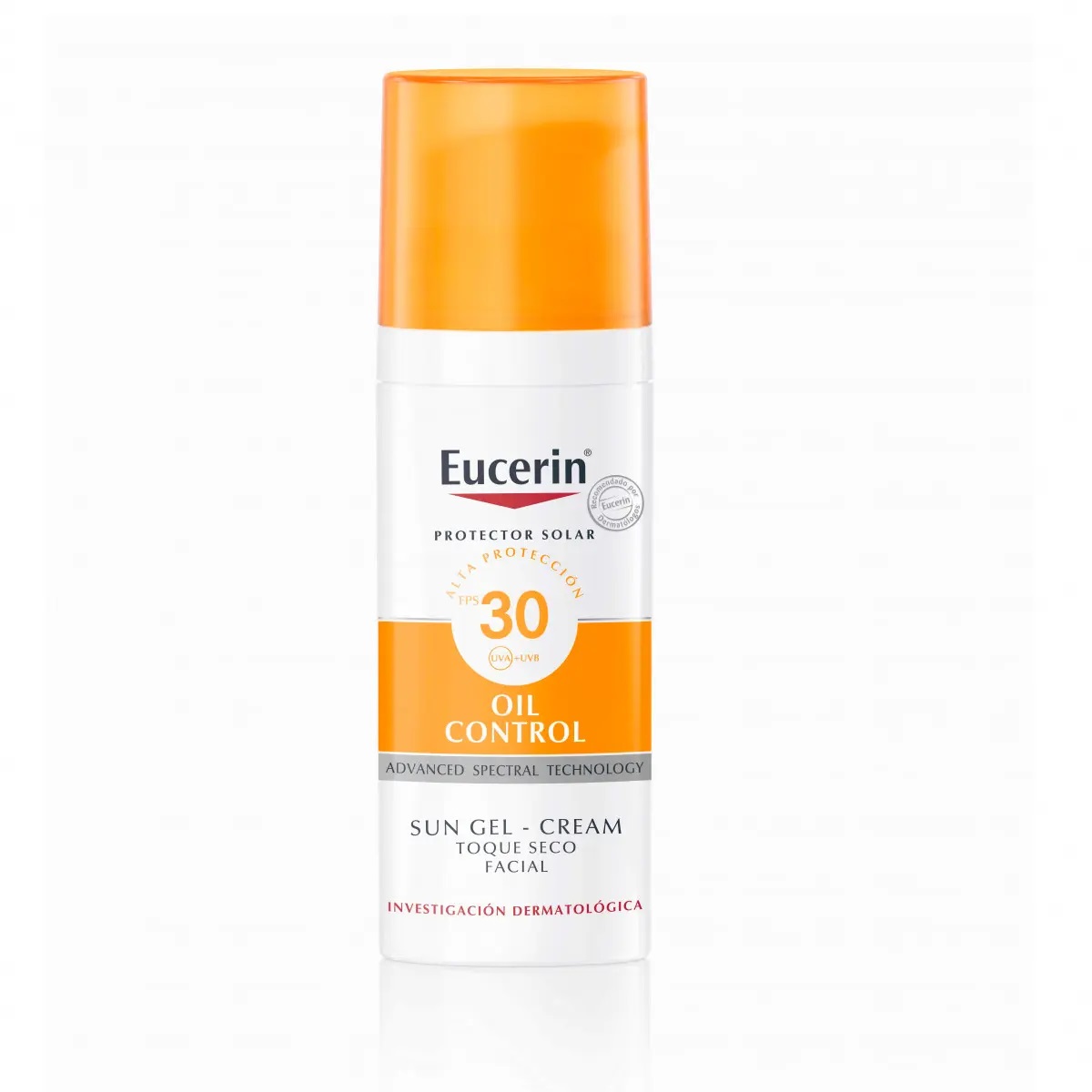 Crema gel cu efect de control al sebumului SPF 30+ Sun Protection, 50 ml, Eucerin