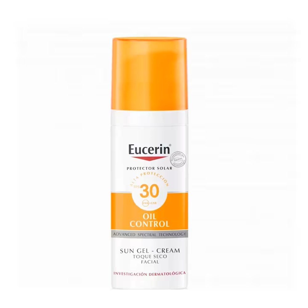 Crema gel de fata cu protectie solara SPF30+ Sun Protection Oil Control, 50 ml, Eucerin
