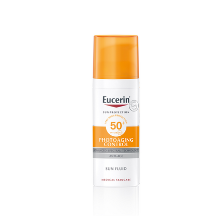 Emulsie antirid SPF 50+ Sun Protection, 50 ml, Eucerin