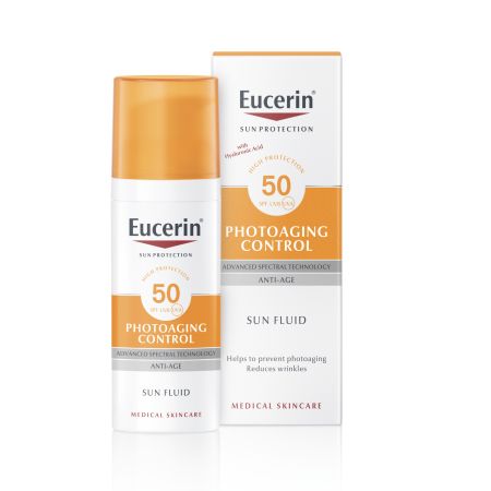 Emulsie pentru fata cu SPF 50+ Sun Protection Photoaging, 50 ml, Eucerin 651880