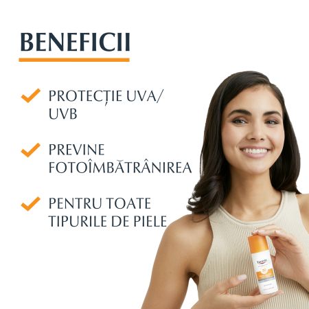 Emulsie pentru fata cu SPF 50+ Sun Protection Photoaging, 50 ml, Eucerin 651883