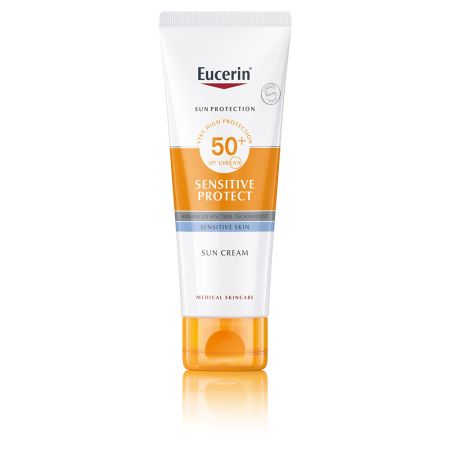 Crema protectoare pentru tenul sensibil  SPF 50+ sun, 50 ml, Eucerin