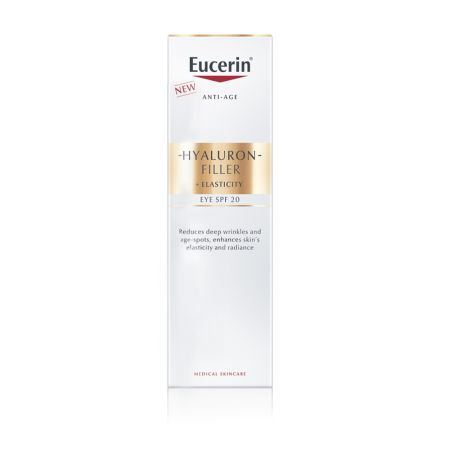 Crema de ochi Hyaluron Filler + Elasticity SPF20, 15 ml, Eucerin 651331