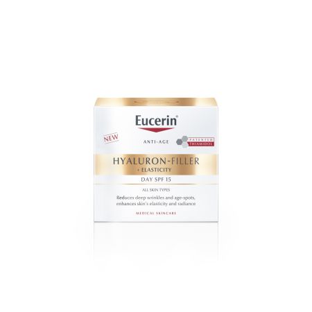 Crema de zi  SPF15 Hyaluron Filler + Elasticity, 50 ml, Eucerin 651308