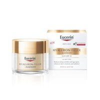 Crema de zi antirid cu  SPF 15 Hyaluron Filler + Elasticity, 50 ml, Eucerin