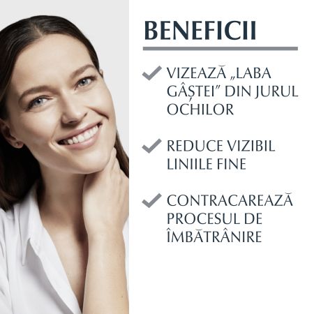 Crema de ochi Hyaluron Filler Eye SPF15, 15 ml, Eucerin 651258