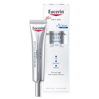 Crema de ochi Hyaluron Filler Eye SPF15, 15 ml, Eucerin