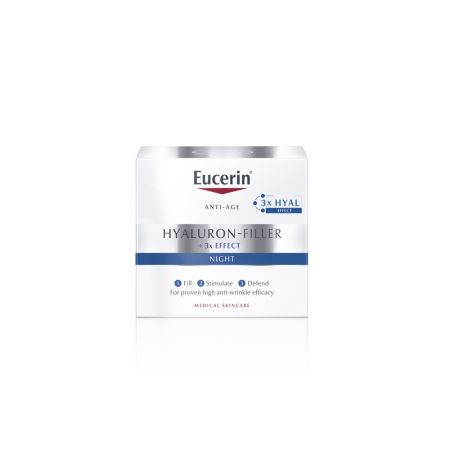 Crema de noapte Hyaluron Filler, 50 ml, Eucerin 651232
