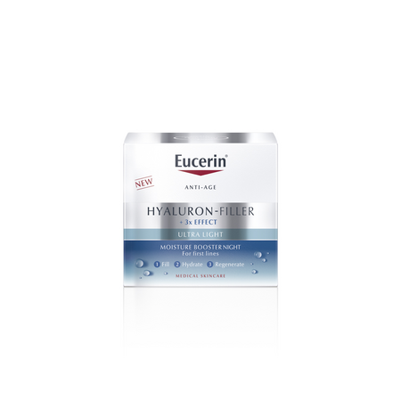Booster de hidratare de noapte Hyaluron Filler, 50 ml, Eucerin 651280