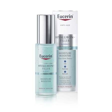 Ser booster cu textura lejera Hyaluron Filler, 30 ml, Eucerin