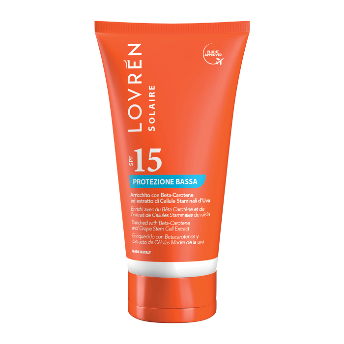 Crema cu protectie solara SPF 15, 100 ml, Lovren