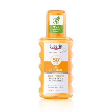 Ulei spray cu protectie solara SPF 50+ Oil control Sun Protection, 200 ml, Eucerin