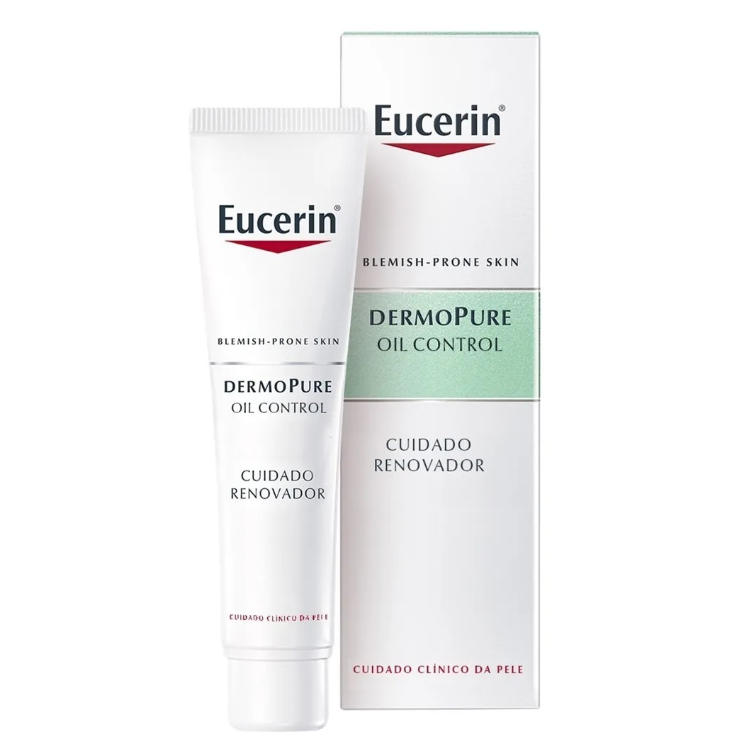 Crema pentru tenul cu imperfectiuni Dermo Pure  Oil Control, 40 ml, Eucerin