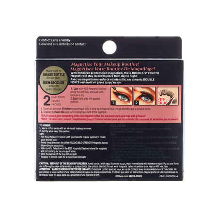 Gene false Magnetic Lashes, Tantalize, 1 pereche, Kiss 565519