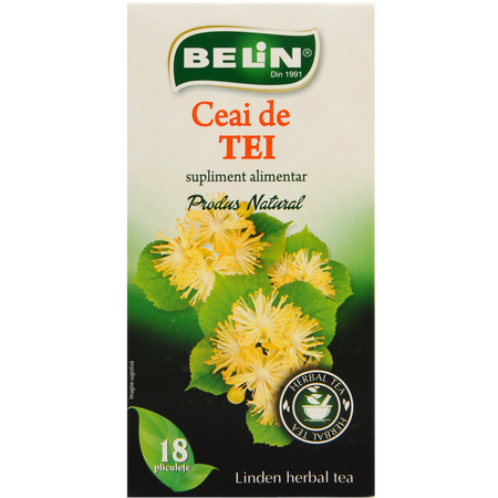Ceai de tei, 18 plicuri, Belin