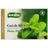Ceai de menta, 80 plicuri, Belin