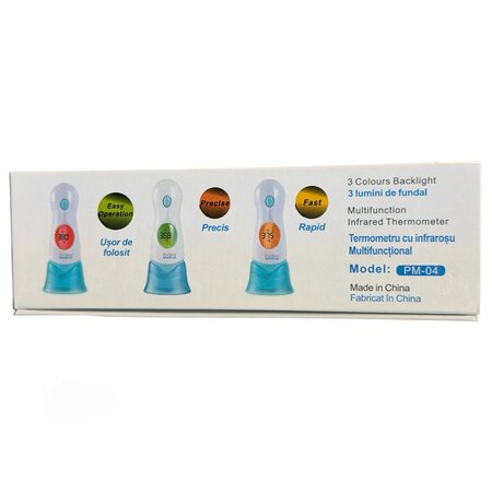 Termometru cu infrarosu 6 in1, PM-04, 1 bucata, Perfect Medical 724021