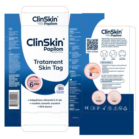ClinSkin Papilom Tratament Skin Tag, Zdrovit 720097