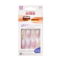 Unghii false Glam Fantasy Play Favorites Long Coffin, Kiss