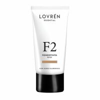 Fond de ten cu acid hialuronic nuanta Beige F2, 25 ml, Lovren