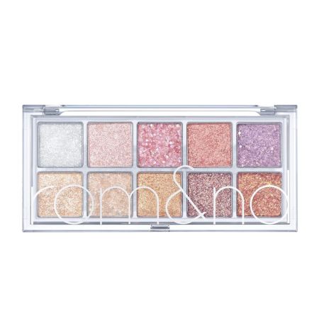 Paleta de farduri Light and Glitter 00, Better Than Palette, 100 g, Rom&nd 664986