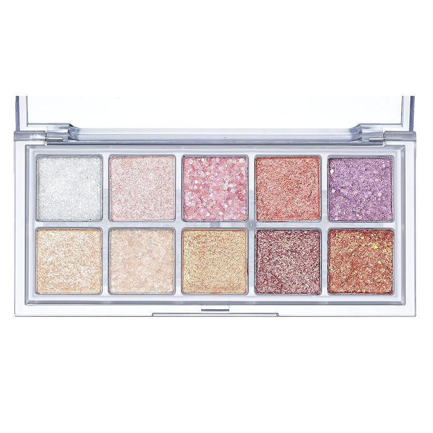 Paleta de farduri Better Than Palette 00 Light and Glitter, 100 g, Rom&nd