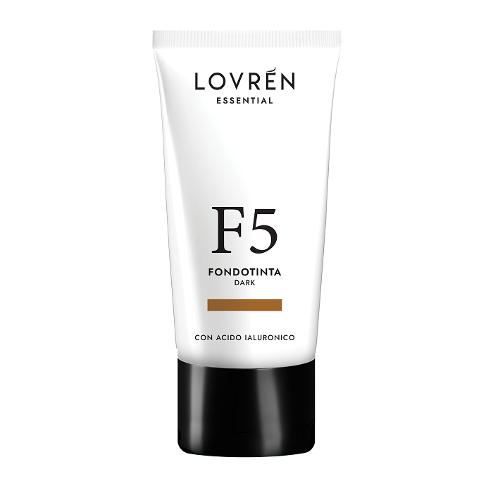 Fond de ten cu acid hialuronic Dark F5, 25 ml, Lovren