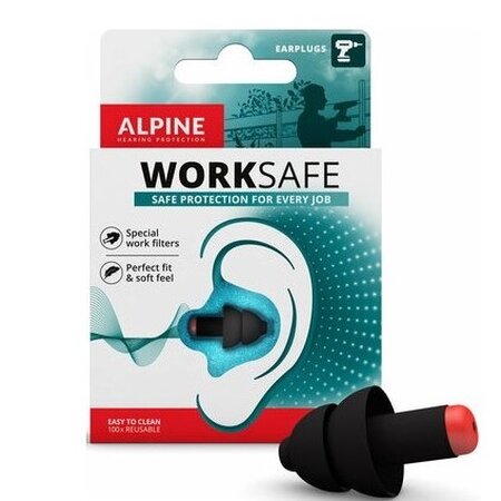 Dopuri de urechi Work Safe, 1 pereche, Alpine : Farmacia Tei online