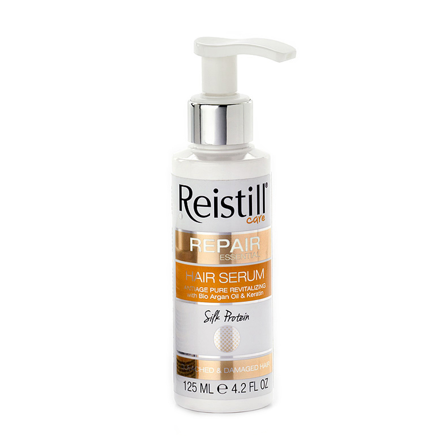 Serum anti-frizz cu keratina si ulei de argan tip leave-in, 125 ml, Reistill