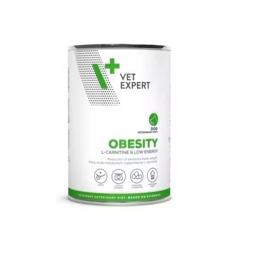 Hrana umeda pentru caini Obesity Dog, 400 g, Vetexpert